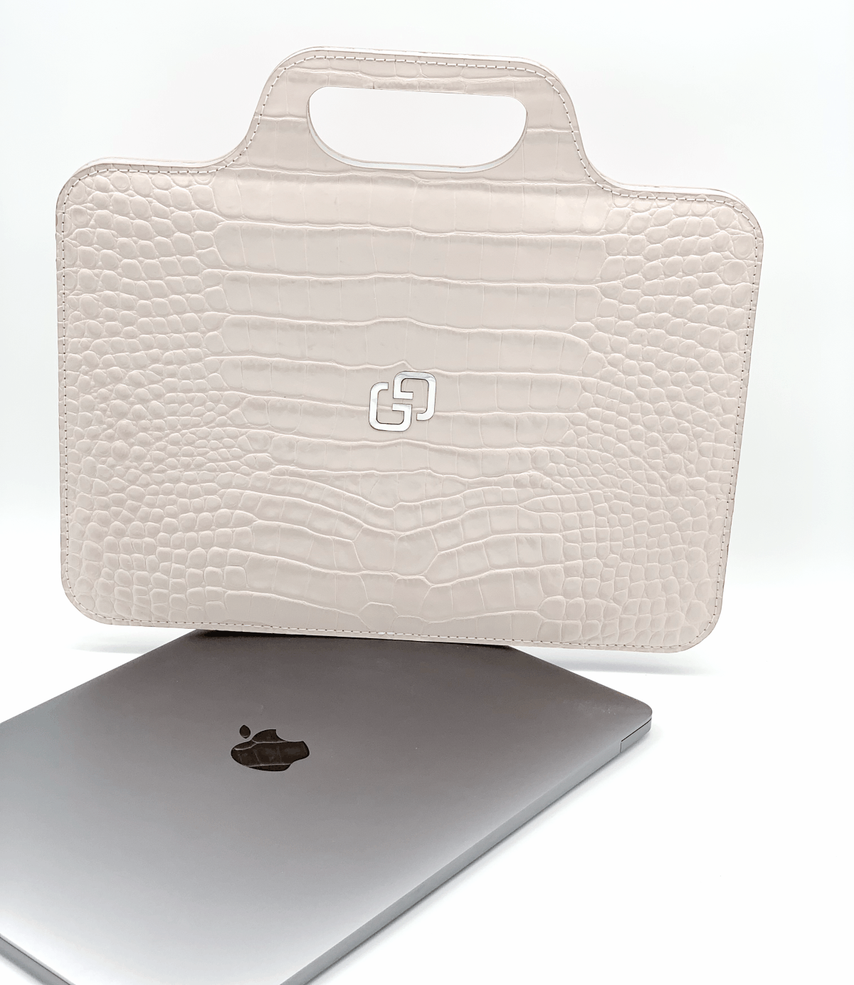 Купить Эксклюзивная Сумка для MacBook Pink Alligator Элитный Подарок Чехол для MacBook Pro Air 12" Роскош